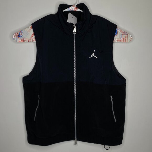 Nike Jordan Essentials Winter Vest Black FD8628-010 Mens Size Large - Picture 1 of 6